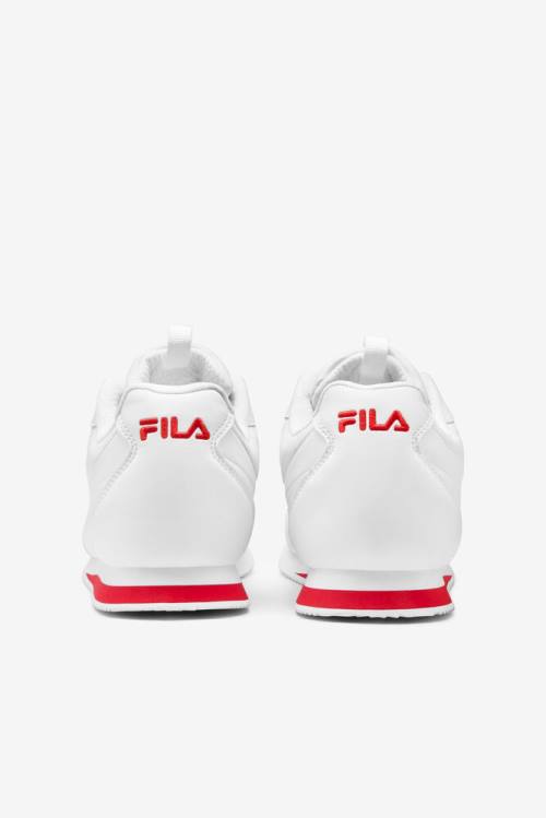 Zapatillas Fila Panzia Hombre Blancas Rojas Blancas | Fila320QC