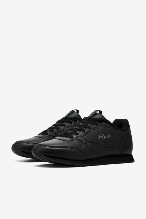 Zapatillas Fila Panzia Hombre Negras | Fila645KW