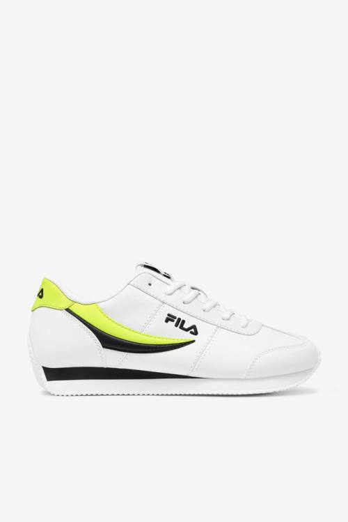 Zapatillas Fila Province Hombre Blancas Amarillo Negras | Fila853UA