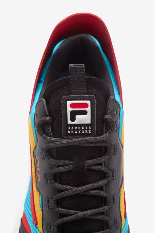 Zapatillas Fila R1 Runner X Barneys Hombre Doradas Negras | Fila246DG