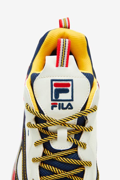 Zapatillas Fila Ray Tracer Hombre Azul Marino Plateadas Negras | Fila572OH