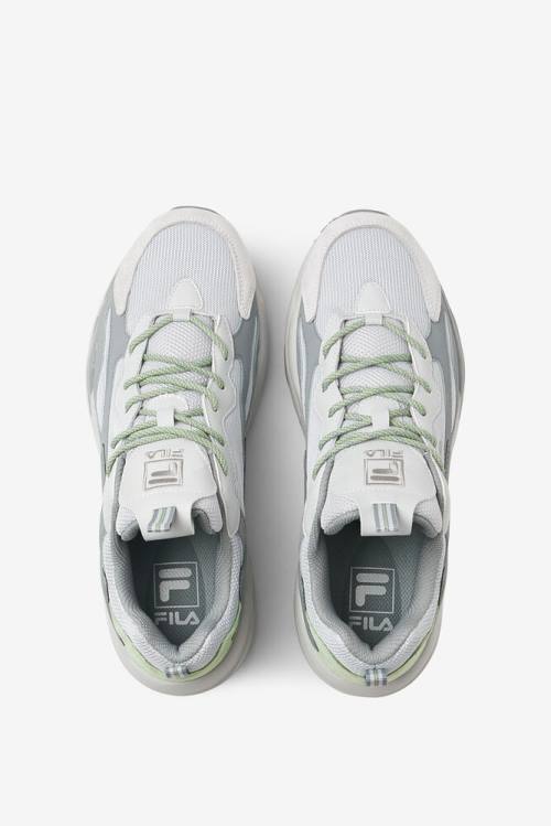 Zapatillas Fila Ray Tracer Hombre Gris Verde | Fila615KQ