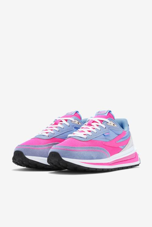 Zapatillas Fila Renno Mujer Azules Rosas | Fila547CM