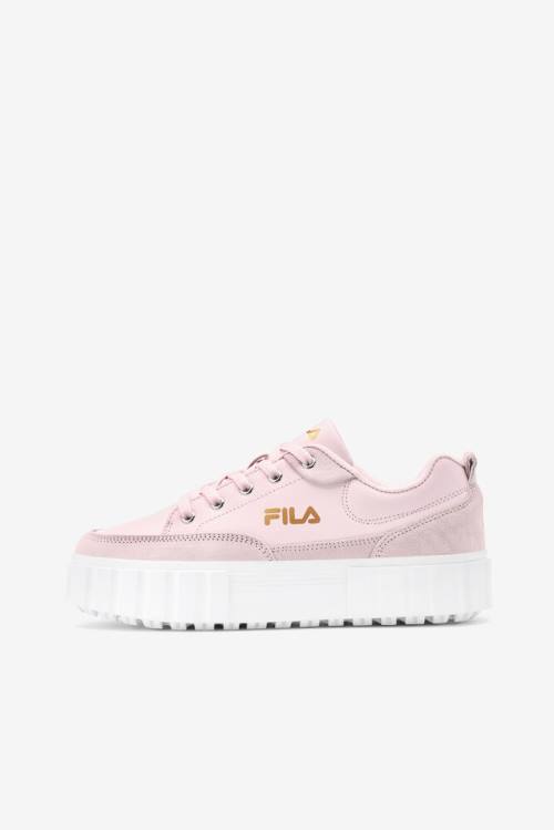 Zapatillas Fila Sandblast Low Mujer Metal | Fila487FS