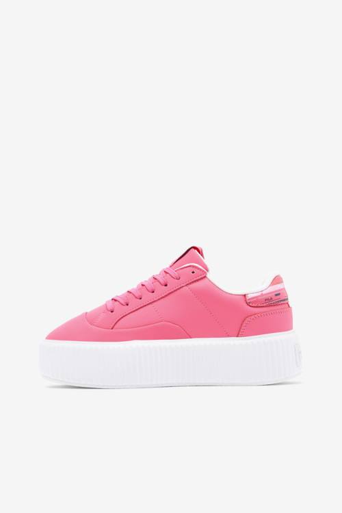 Zapatillas Fila Sandblast Oversole Rolando Mujer Rosas Blancas Rosas | Fila690RN