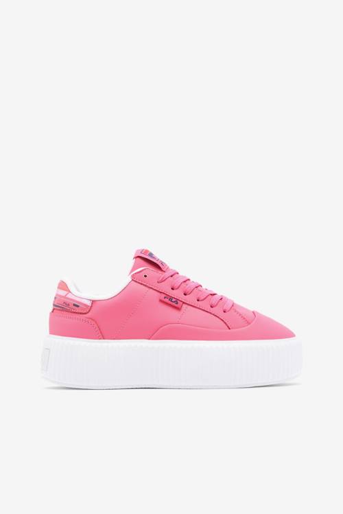 Zapatillas Fila Sandblast Oversole Rolando Mujer Rosas Blancas Rosas | Fila690RN