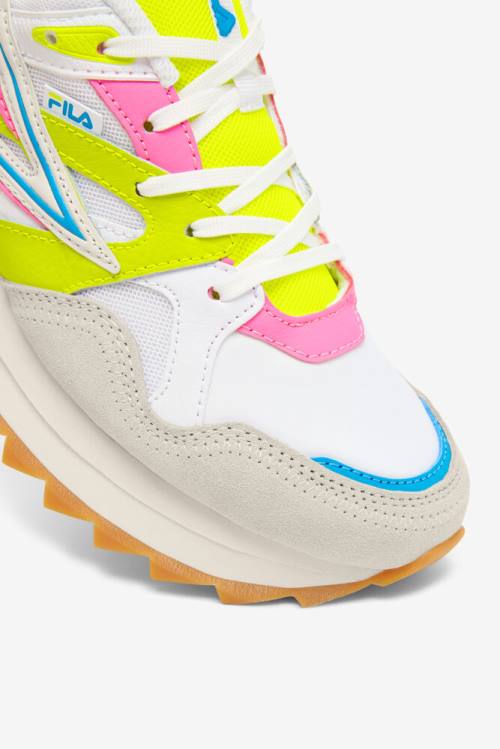 Zapatillas Fila Sandenal Orbit Mujer Blancas Amarillo | Fila365OL