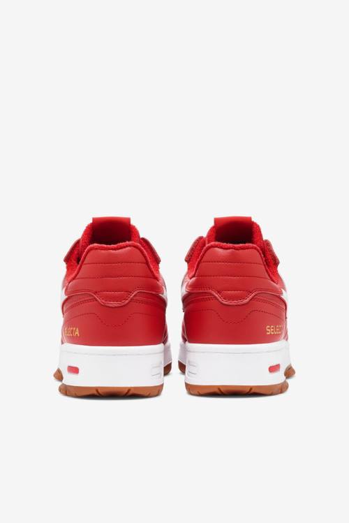 Zapatillas Fila Selecta Hombre Rojas Blancas | Fila682DZ