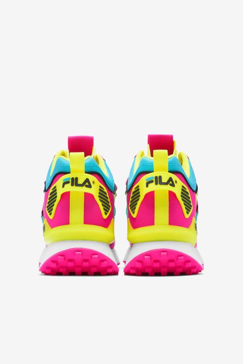 Zapatillas Fila Spectra Mujer Rosas Amarillo Negras | Fila345UW