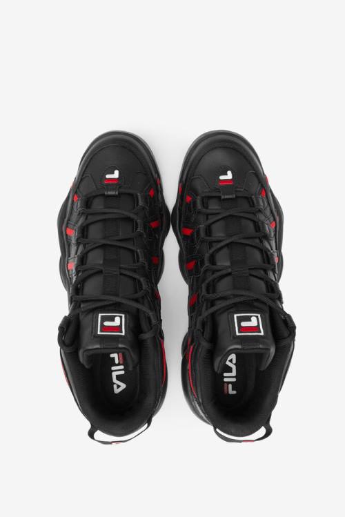 Zapatillas Fila Stackhouse Spaghetti Hombre Negras Rojas Blancas | Fila307OL