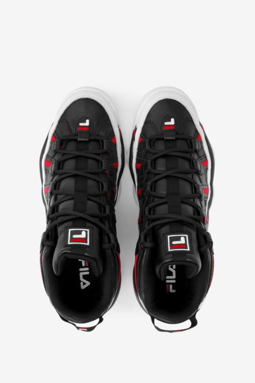 Zapatillas Fila Stackhouse Spaghetti Hombre Blancas Negras Rojas | Fila796XO