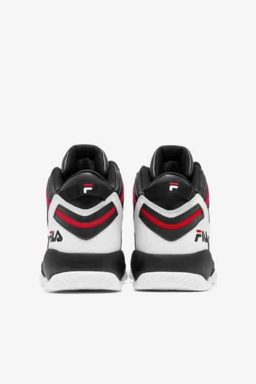 Zapatillas Fila Stackhouse Spaghetti Hombre Blancas Negras Rojas | Fila796XO