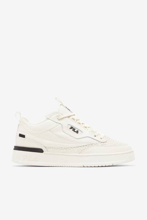 Zapatillas Fila T-1 Mid Saga Hombre Blancas | Fila914TX