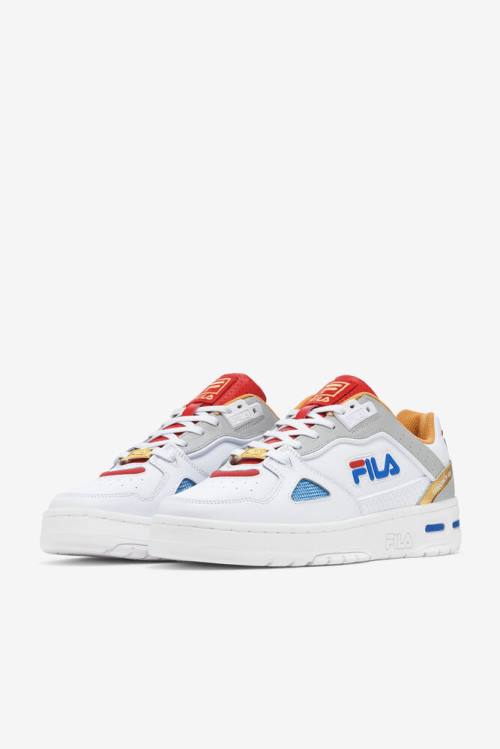 Zapatillas Fila Teratach 600 Hombre Blancas Azules | Fila371WP