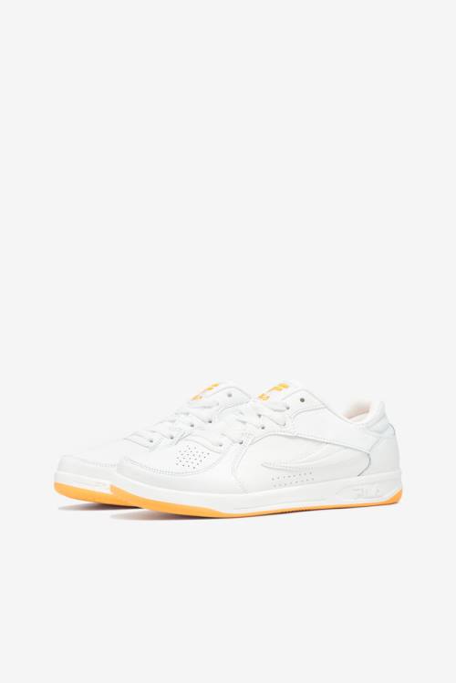 Zapatillas Fila Tn-83 Mujer Blancas Naranjas | Fila724FN