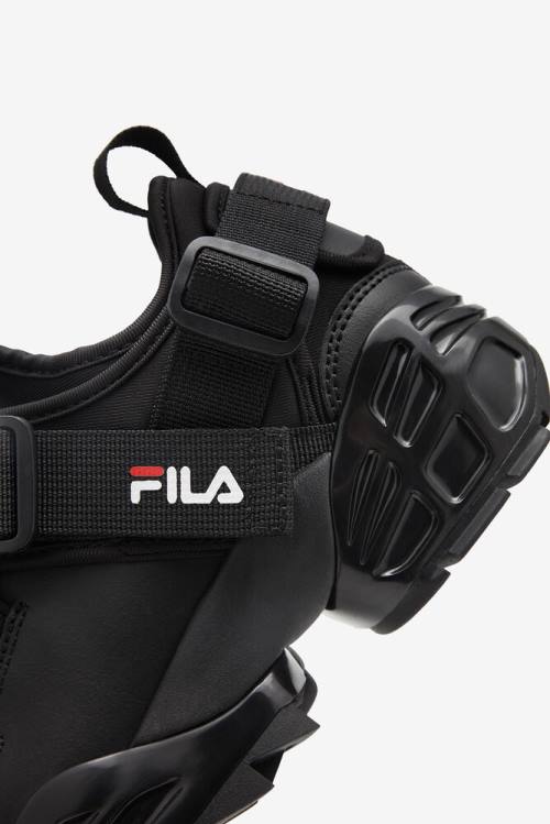 Zapatillas Fila Unit Le Mujer Negras Blancas | Fila745VC