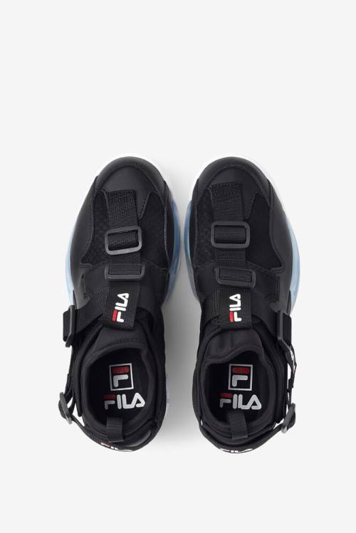 Zapatillas Fila Unit Le Mujer Negras Rojas Blancas | Fila685QH