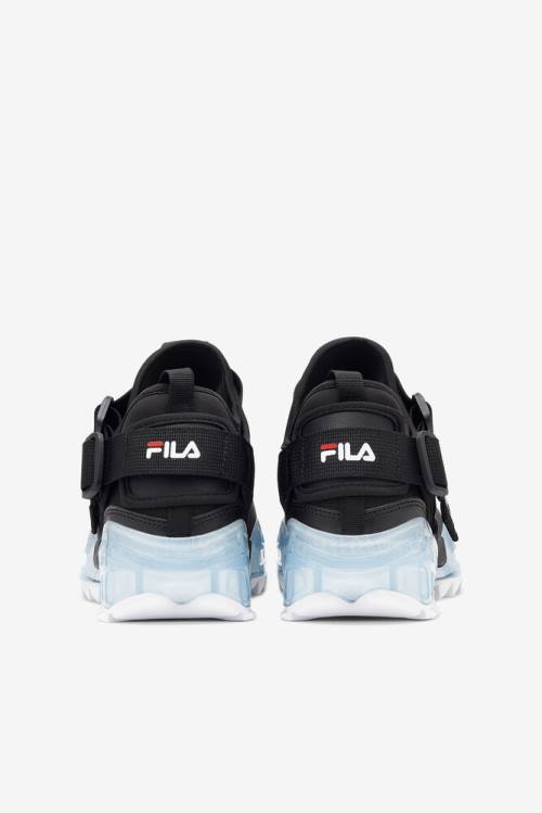 Zapatillas Fila Unit Le Mujer Negras Rojas Blancas | Fila685QH