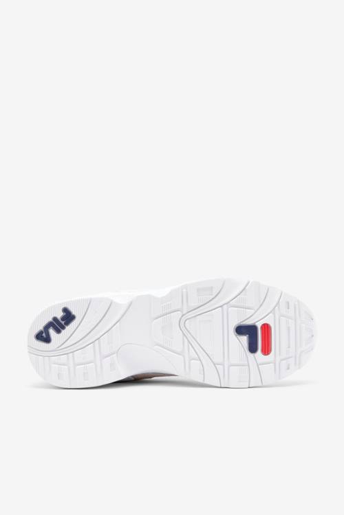 Zapatillas Fila V94m Hombre Blancas Azul Marino Rojas | Fila754HY