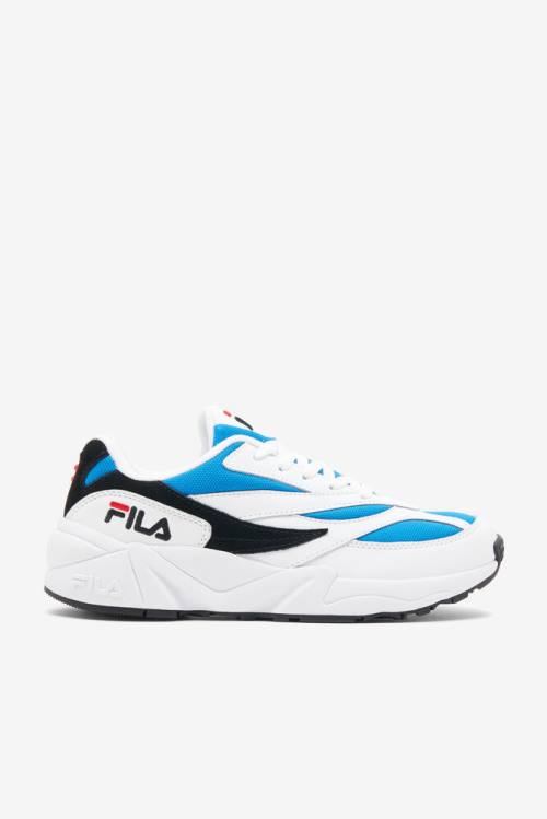 Zapatillas Fila V94m Hombre Blancas Azules Negras | Fila769YX