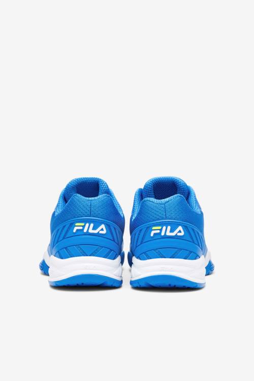 Zapatillas Fila Volley Zone Hombre Azules Blancas Amarillo | Fila386CP