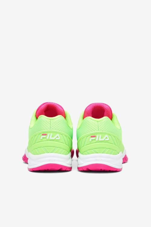 Zapatillas Fila Volley Zone Mujer Verde Blancas Rosas | Fila570JK