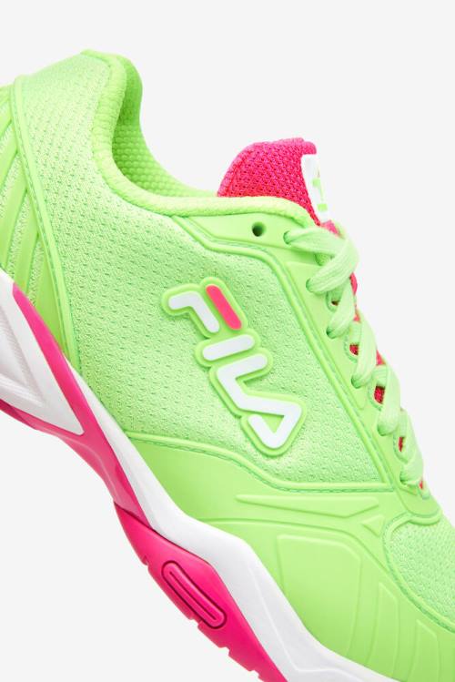 Zapatillas Fila Volley Zone Mujer Verde Blancas Rosas | Fila570JK