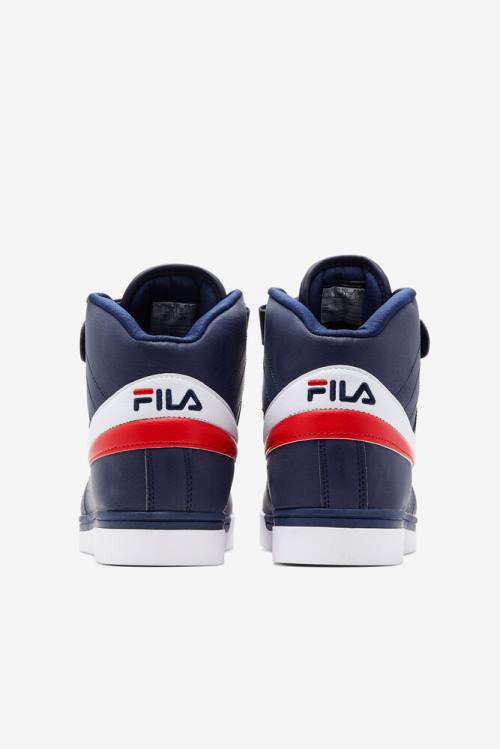 Zapatillas Fila Vulc 13 Hombre Azul Marino Blancas Rojas | Fila845KI