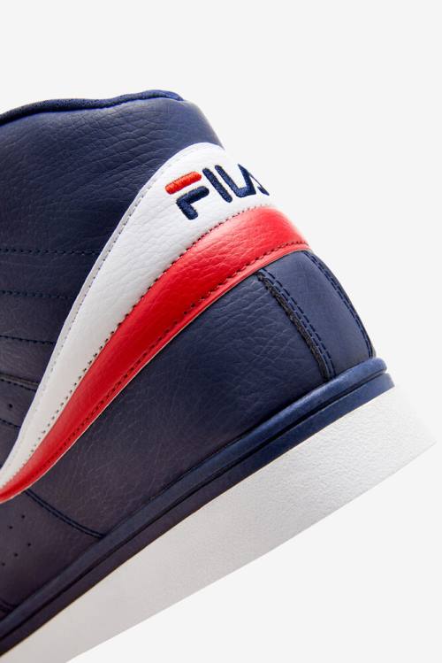 Zapatillas Fila Vulc 13 Hombre Azul Marino Blancas Rojas | Fila845KI