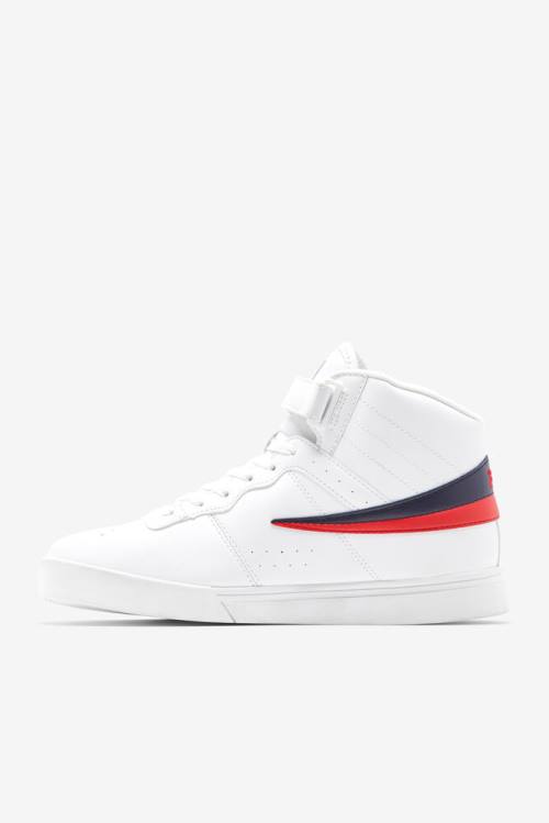 Zapatillas Fila Vulc 13 Hombre Blancas Azul Marino Rojas | Fila279DN