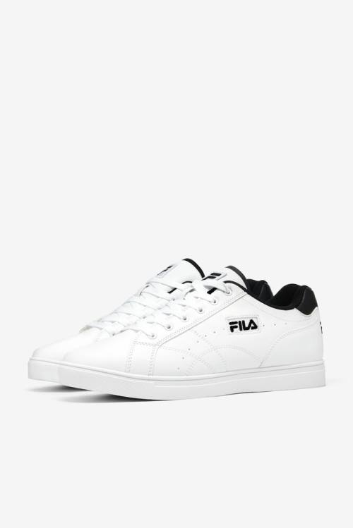 Zapatillas Fila West Naples Hombre Blancas Negras | Fila128UO