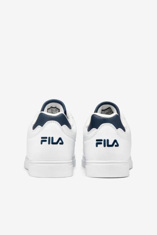 Zapatillas Fila West Naples Hombre Blancas Azul Marino | Fila152HV