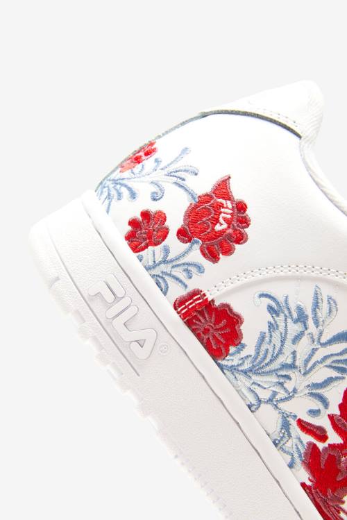 Zapatillas Fila Wx-110 Flower Mujer Blancas | Fila245IC