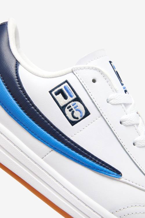 Zapatos de Tenis Fila 110 Year Colección Tenis 88 Hombre Blancas Azul Marino | Fila709NY