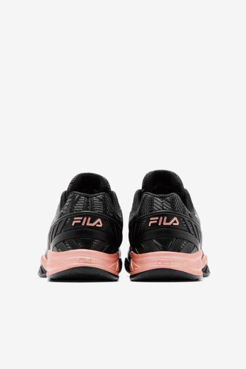 Zapatos de Tenis Fila Axilus 2.5 Energized Mujer Negras Rosas Doradas | Fila563EF