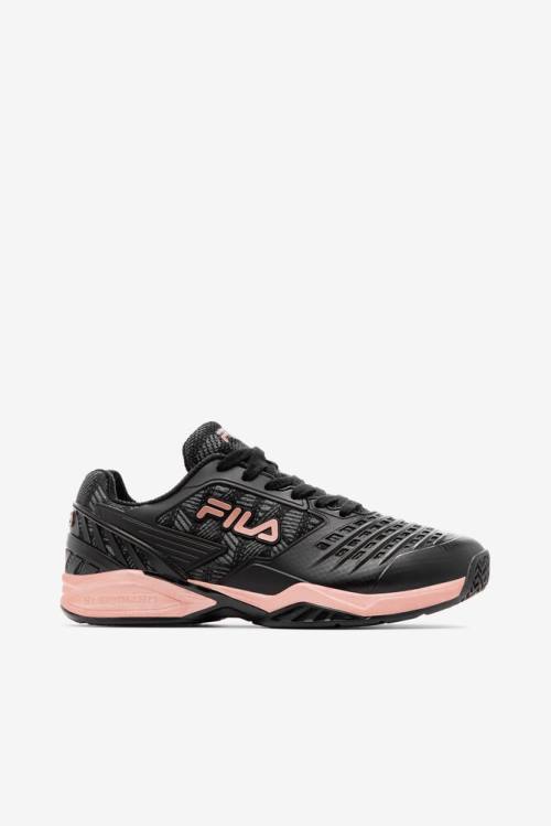 Zapatos de Tenis Fila Axilus 2.5 Energized Mujer Negras Rosas Doradas | Fila563EF