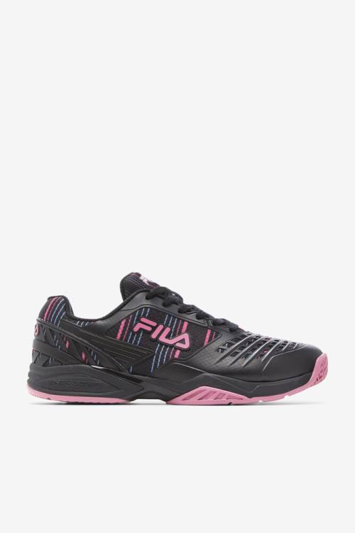 Zapatos de Tenis Fila Axilus 2.5 Energized Hombre Negras Azules Rosas | Fila972MQ