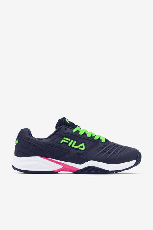 Zapatos de Tenis Fila Axilus 2 Energized Hombre Azules Verde Moradas | Fila149CZ