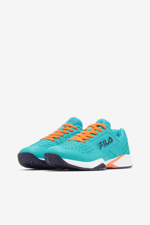 Zapatos de Tenis Fila Axilus 2 Energized Mujer Naranjas Azules | Fila356AH