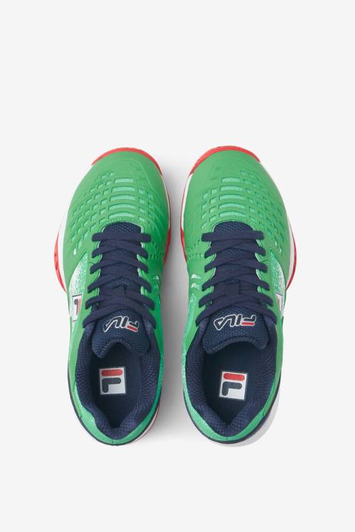 Zapatos de Tenis Fila Axilus 2 Energized Le Mujer Blancas Azul Marino | Fila392MA