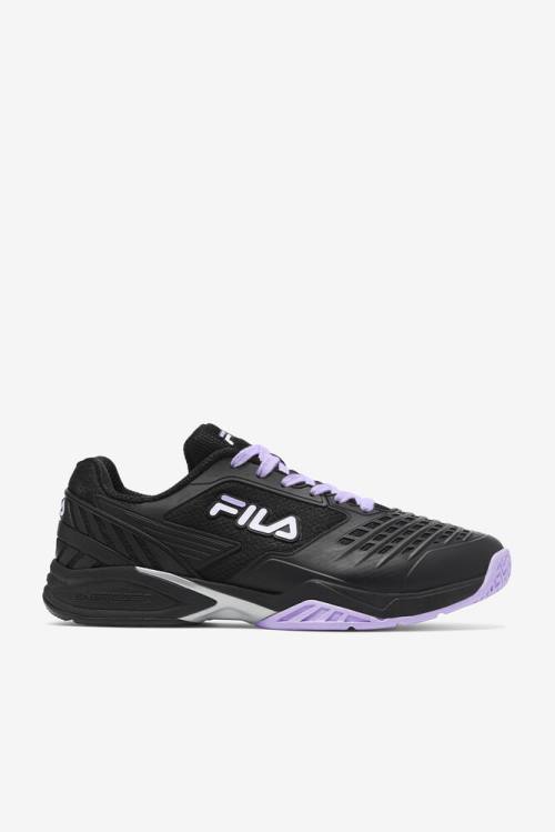 Zapatos de Tenis Fila Axilus 2 Energized Hombre Negras Blancas Lavanda | Fila547XM