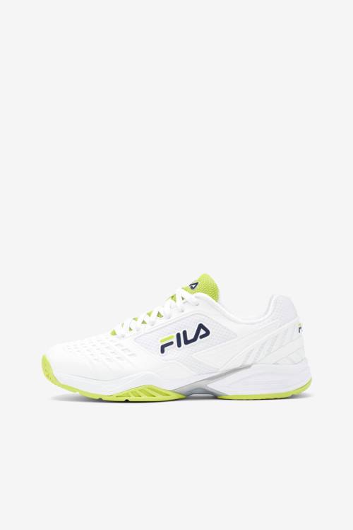 Zapatos de Tenis Fila Axilus 2 Energized Mujer Blancas Azul Marino Verde Claro | Fila853FC