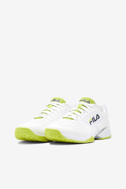 Zapatos de Tenis Fila Axilus 2 Energized Mujer Blancas Azul Marino Verde Claro | Fila853FC