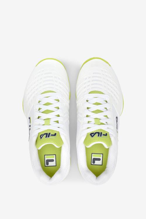 Zapatos de Tenis Fila Axilus 2 Energized Mujer Blancas Azul Marino Verde Claro | Fila853FC