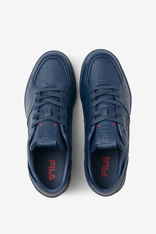 Zapatos de Tenis Fila Centa Hombre Azules Rojas | Fila420JP