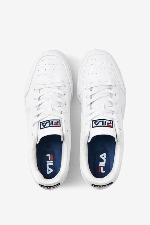 Zapatos de Tenis Fila Original Tenis Lx Hombre Blancas Azul Marino Rojas | Fila468JC