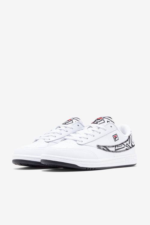 Zapatos de Tenis Fila Tenis 88 90s Hombre Blancas Negras Rojas | Fila893ME