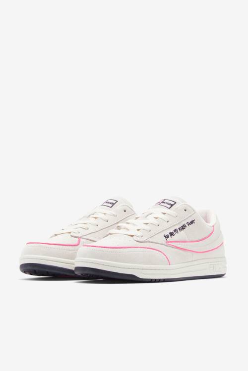 Zapatos de Tenis Fila Tenis 88 Premium X Msgm Hombre Blancas Negras Rosas | Fila107IA