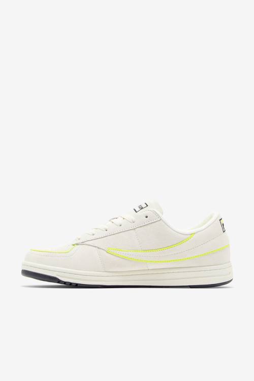 Zapatos de Tenis Fila Tenis 88 Premium X Msgm Hombre Blancas Negras Amarillo | Fila529YZ