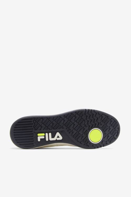 Zapatos de Tenis Fila Tenis 88 Premium X Msgm Hombre Blancas Negras Amarillo | Fila529YZ